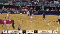 Mesa Ridge basketball highlights Windsor High School
