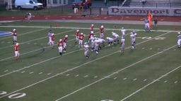 Davenport West football highlights vs. Burlington High