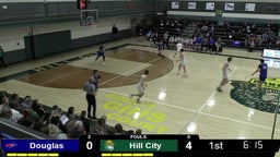 Douglas basketball highlights Hill City High School