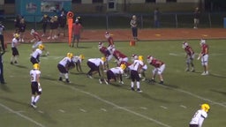 Sabine football highlights New Boston High School