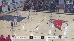 Chantilly basketball highlights Madison High School