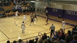 Southeast of Saline basketball highlights Sacred Heart High School