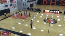 Franklin girls basketball highlights Dearborn High School