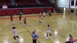 Lawrence girls basketball highlights Lansing High School