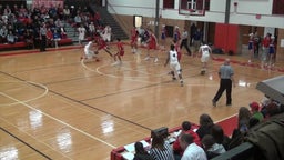 Lawrence basketball highlights Olathe North High School
