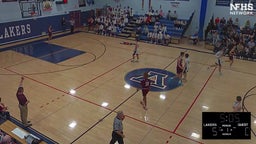 Dedham basketball highlights Apponequet Regional High School