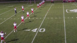 Homer-Center football highlights Cambria Heights High School