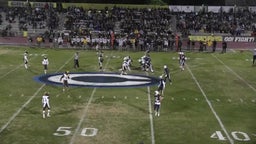 Central Valley Christian football highlights Golden West High School