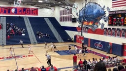 Streamwood girls basketball highlights South Elgin High School