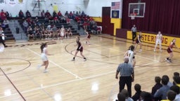 Sterling girls basketball highlights Johnson-Brock High School