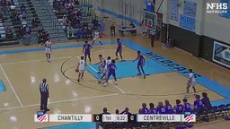 Centreville basketball highlights Chantilly High School