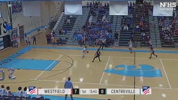 Centreville basketball highlights Westfield High School