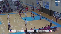 Centreville basketball highlights Oakton High School