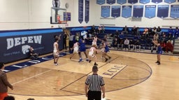 Amherst Central basketball highlights Lockport High School