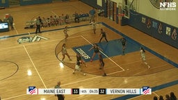 Maine East girls basketball highlights Vernon Hills High School