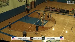 Cary-Grove basketball highlights Vernon Hills High School