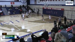 Bishop Hartley girls basketball highlights Badin High School