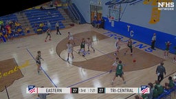 Eastern basketball highlights Tri-Central High School