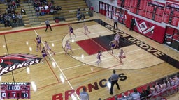 Elkhorn girls basketball highlights Union Grove High School