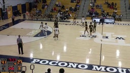 Bethlehem Catholic basketball highlights Pocono Mountain West High School
