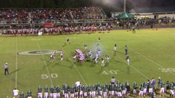 Harlem football highlights Greenbrier High School