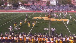 Mt. St. Michael Academy football highlights Holy Cross High School