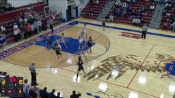 Franklin basketball highlights Clinton-Massie High School