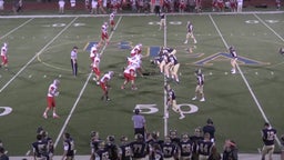 Bald Eagle Area football highlights Central High School