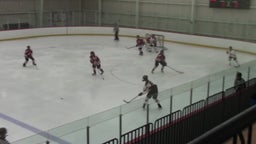 Vermont Academy girls ice hockey highlights Groton School 