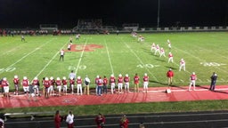 Pittsfield-Griggsville-Perry football highlights Pleasant Plains High School