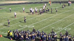 St. Agnes football highlights vs. Howard Lake-Waverly-