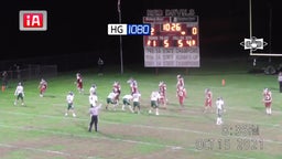 St. Bede football highlights Hall High School
