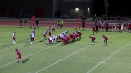 Lucas Corriveau's highlights Combs vs Dysart 9/28/18