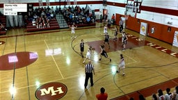Morris Hills girls basketball highlights Wallkill Valley High School