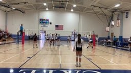 Grace Brethren volleyball highlights Cate High School