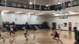 Tallulah Falls basketball highlights Hebron Christian Academy