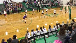 Barnesville volleyball highlights Breckenridge