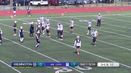 Wilmington football highlights Arlington Catholic High School