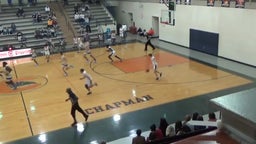 Chapman basketball highlights Broome High School