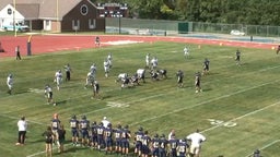 Poly Prep Country Day football highlights vs. Peddie High School