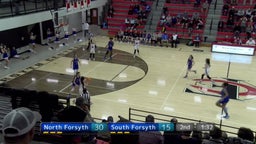 North Forsyth girls basketball highlights South Forsyth High School
