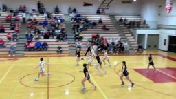 Fort LeBoeuf girls basketball highlights General McLane High School