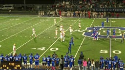 Checotah football highlights Lincoln Christian High School