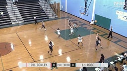 J.H. Rose girls basketball highlights Conley High School