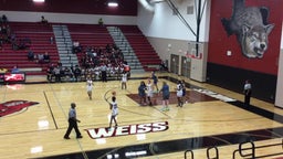 Weiss girls basketball highlights Cedar Creek High School