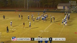 Larue County football highlights Elizabethtown High School