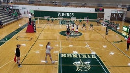 Crown Point volleyball highlights Valparaiso High School