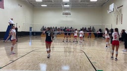 Crown Point volleyball highlights Concordia Lutheran High School