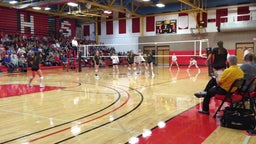 Fargo South volleyball highlights Devils Lake