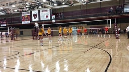 Fargo South volleyball highlights Dickinson High School